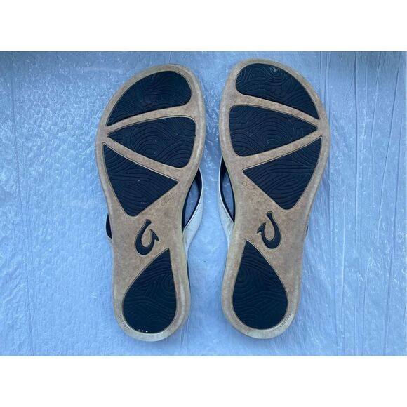 Olukai Women’s Ohana Koa Tan Flip Flop Sz 10 US - Picture 6 of 7